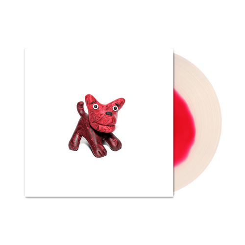 deluxe don't tell the dog red vinyl