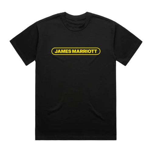 UK EU 2024 Tour Black Tee