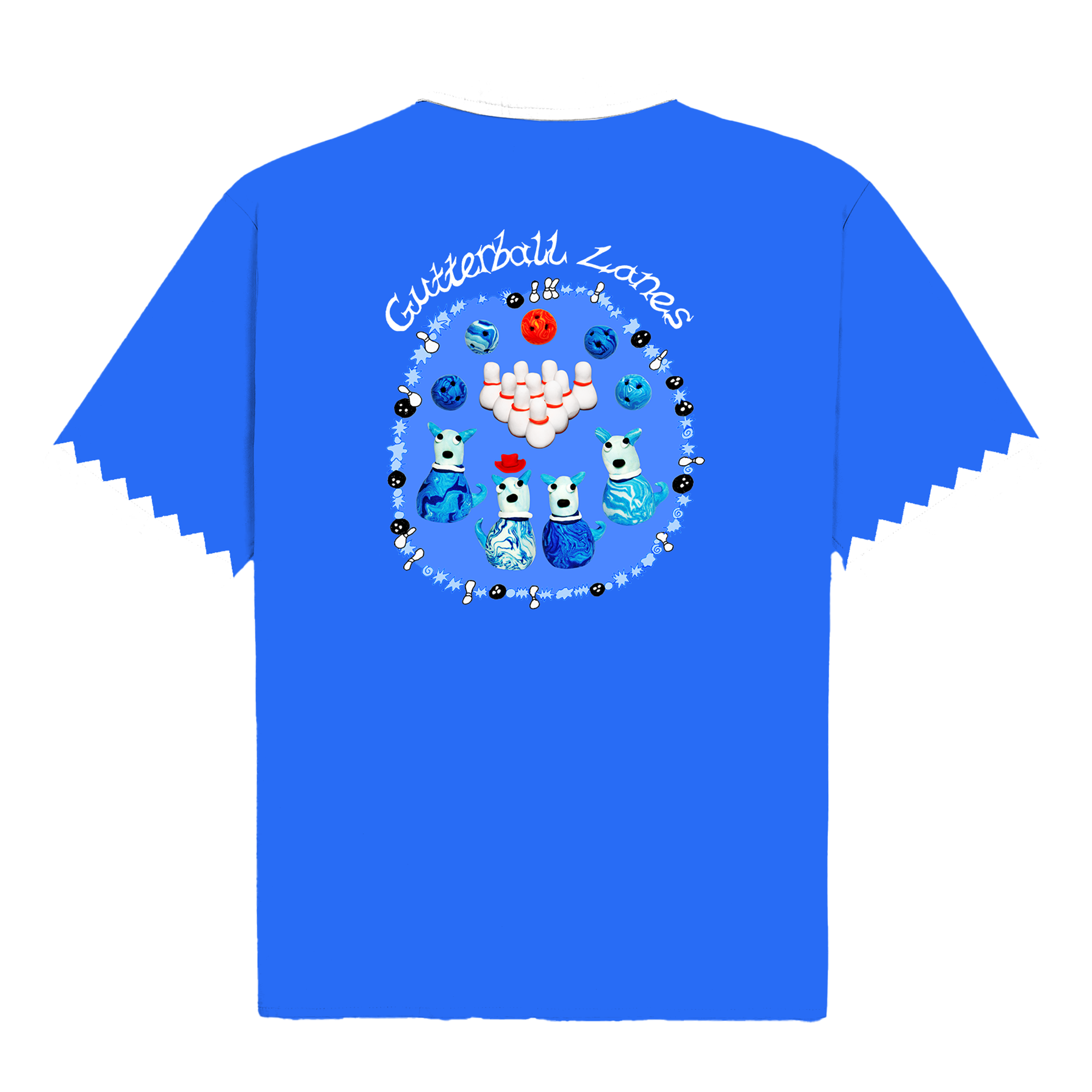 Gutterball Lanes Bowling Shirt