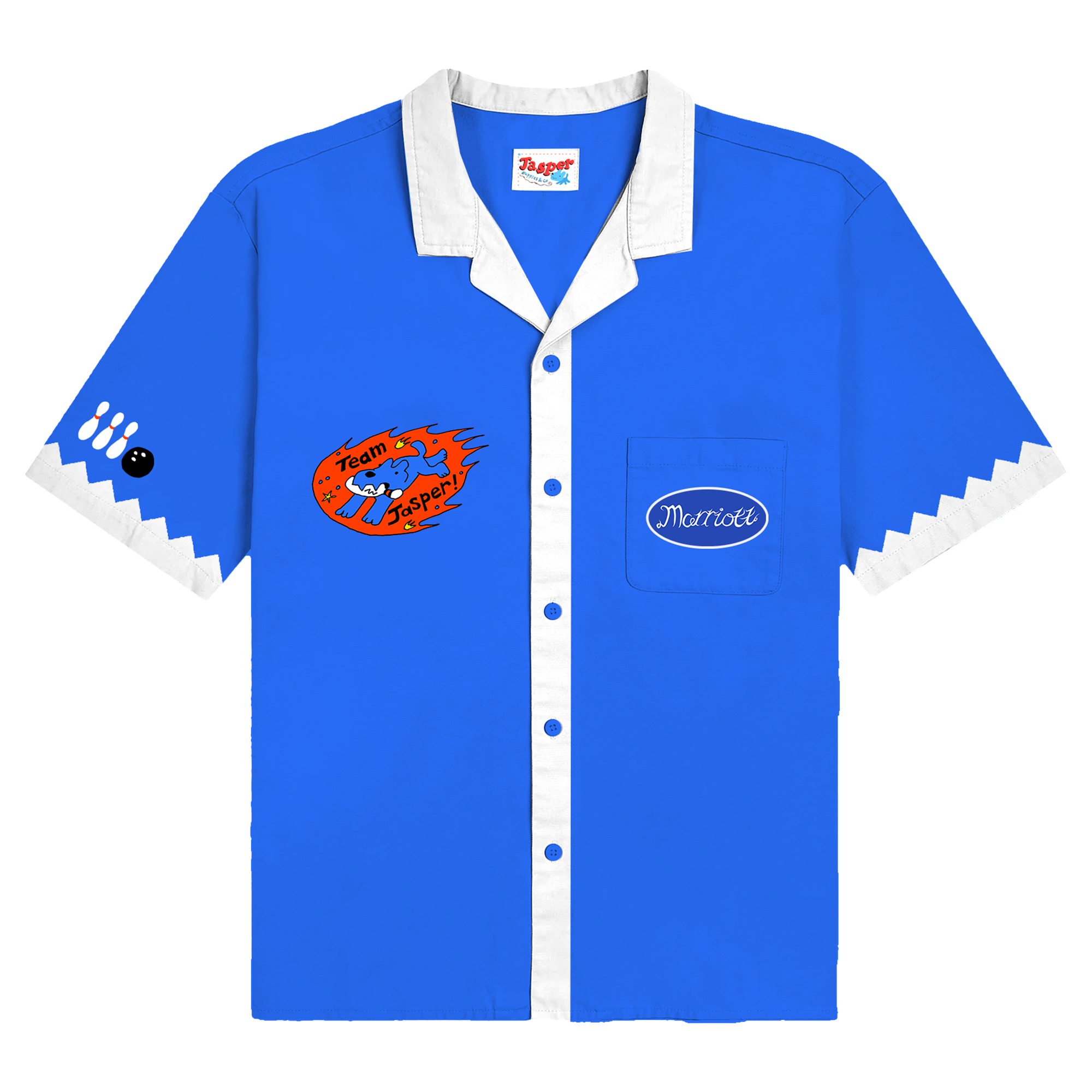 Gutterball Lanes Bowling Shirt