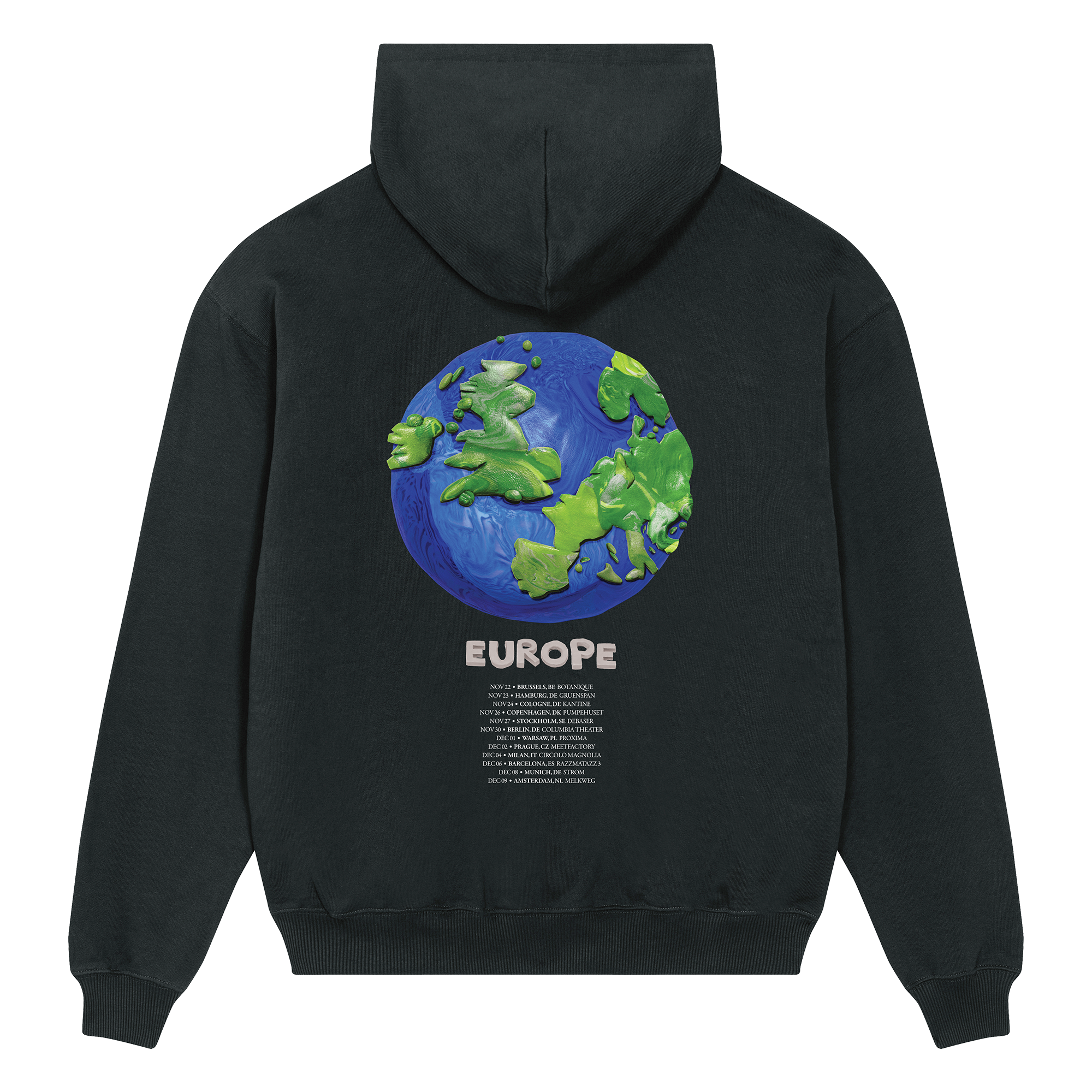 JAMES MARRIOTT EUROPE 2025 TOUR BLACK HOODIE