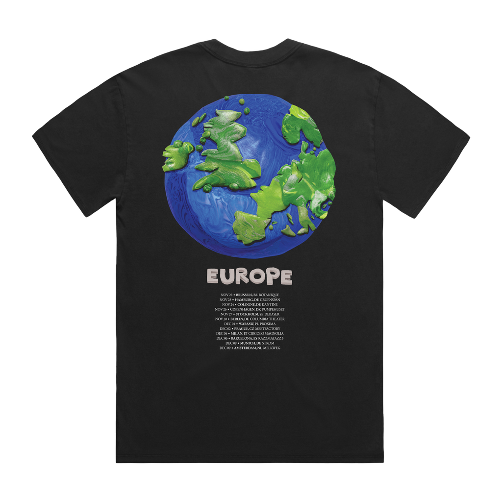 JAMES MARRIOTT EUROPE 2025 TOUR BLACK T-SHIRT