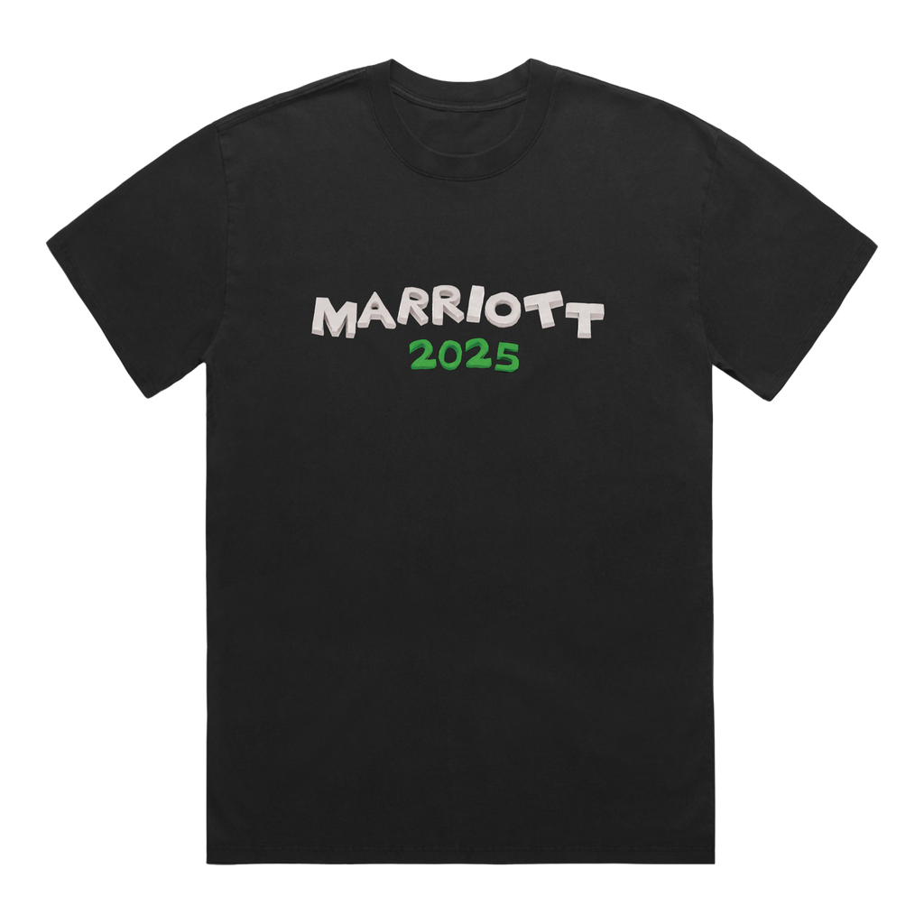 JAMES MARRIOTT EUROPE 2025 TOUR BLACK T-SHIRT