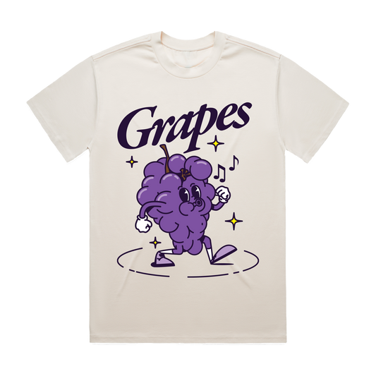 Grapes Natural Tee