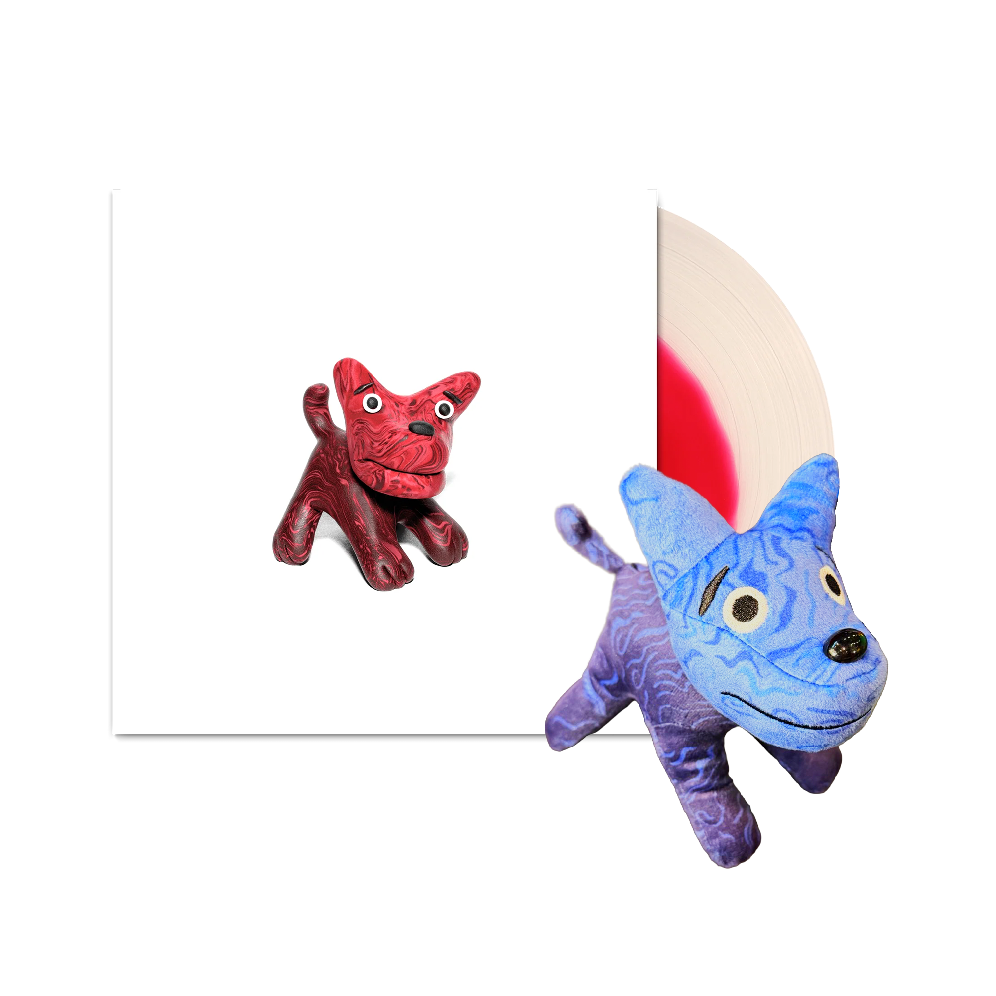 Don't Tell The Dog | Red Deluxe Vinyl + Jasper Plush Toy