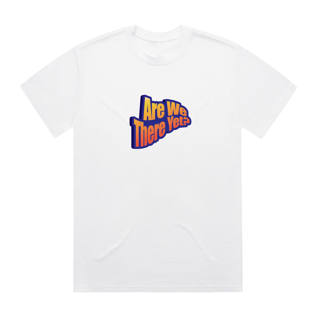 Rollercoaster White Tee
