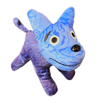 Blue James Marriott dog plush toy 