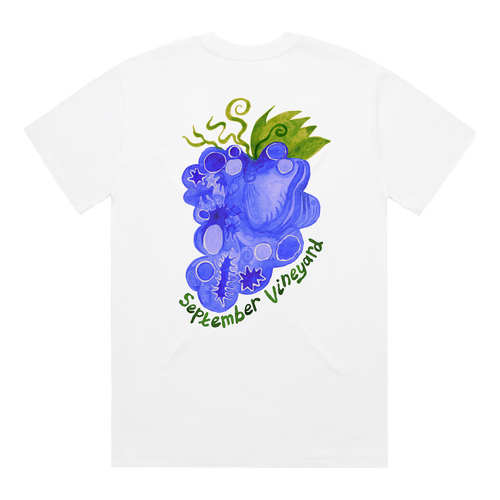 JAMES MARRIOTT SEPTEMBER VINYARD WHITE T-SHIRT