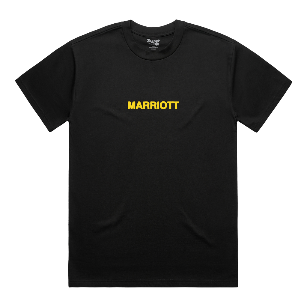 STICKER COLLAGE BLACK TEE
