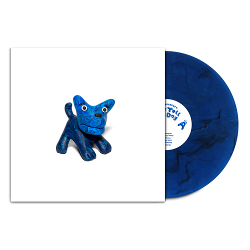 don't tell the dog standard blue vinyl