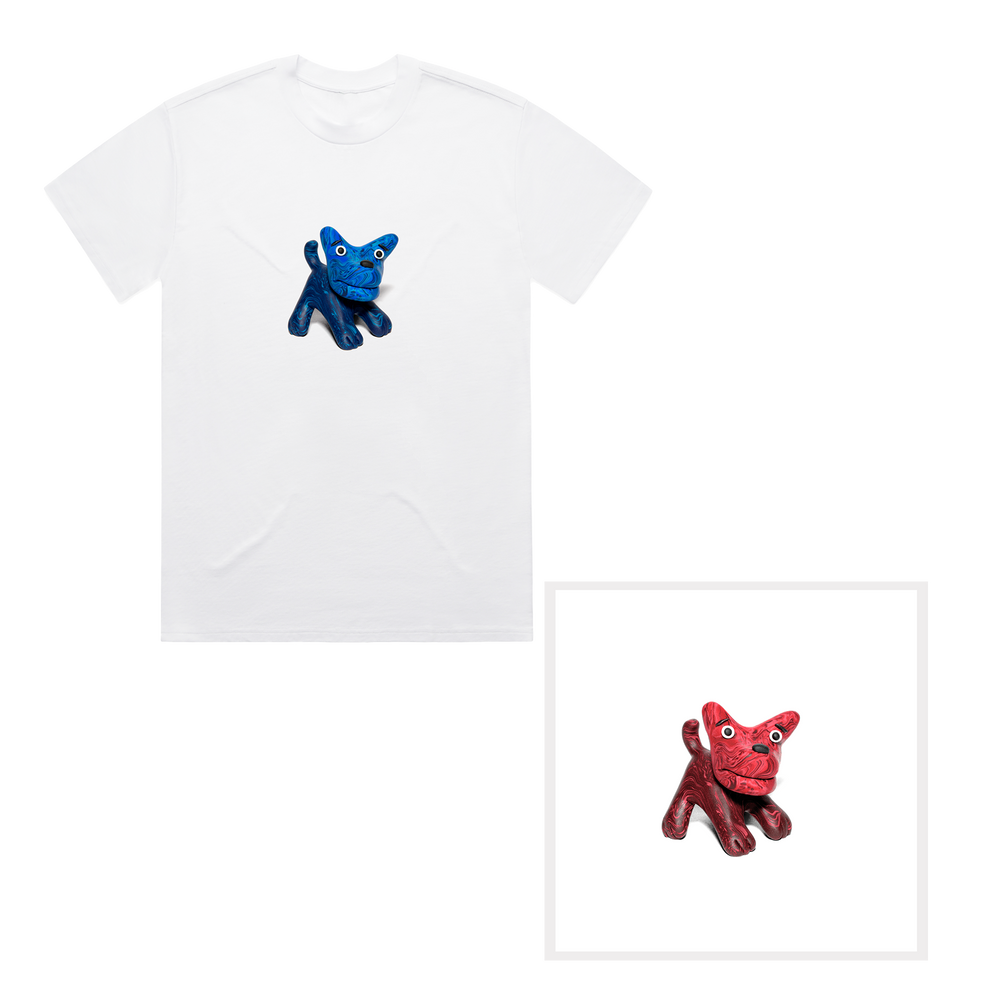 Don't Tell The Dog | Digital Deluxe & White T-Shirt Bundle with free signed print