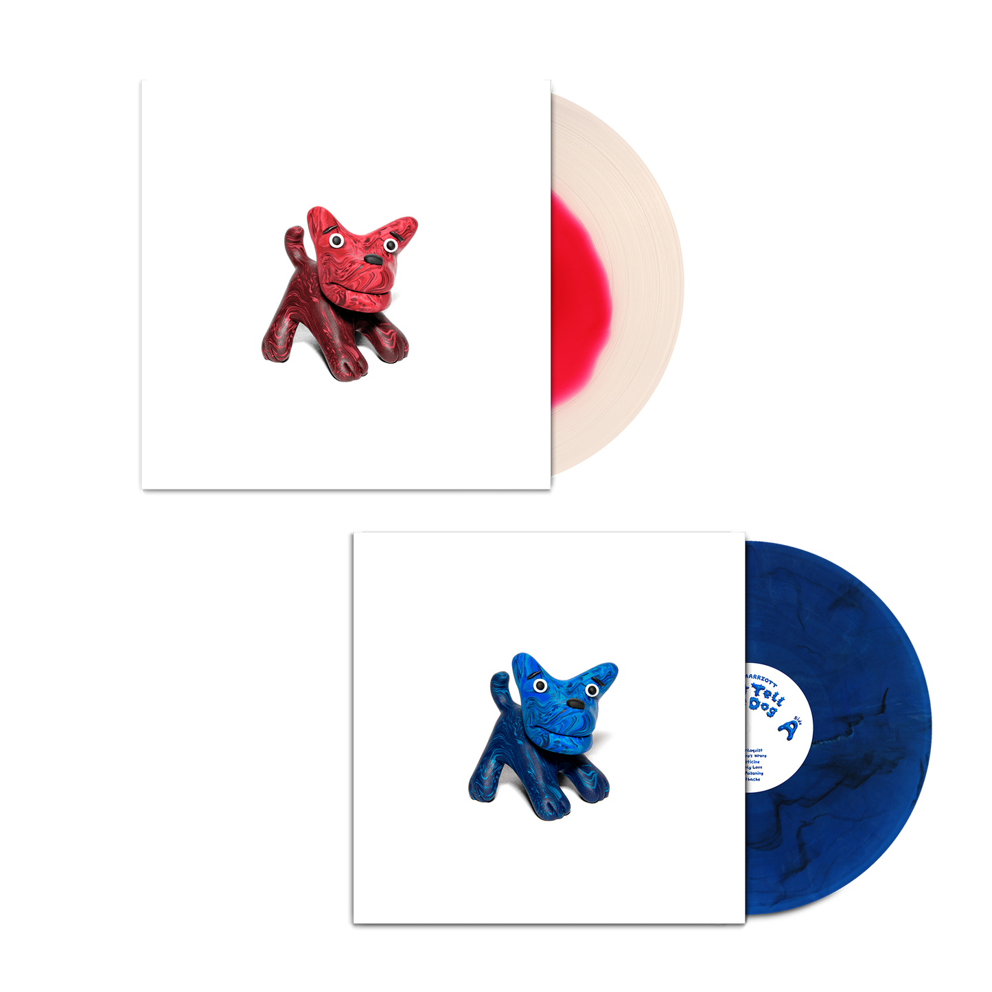 Don't Tell The Dog | Red Deluxe Vinyl & Standard Blue Vinyl with free signed print