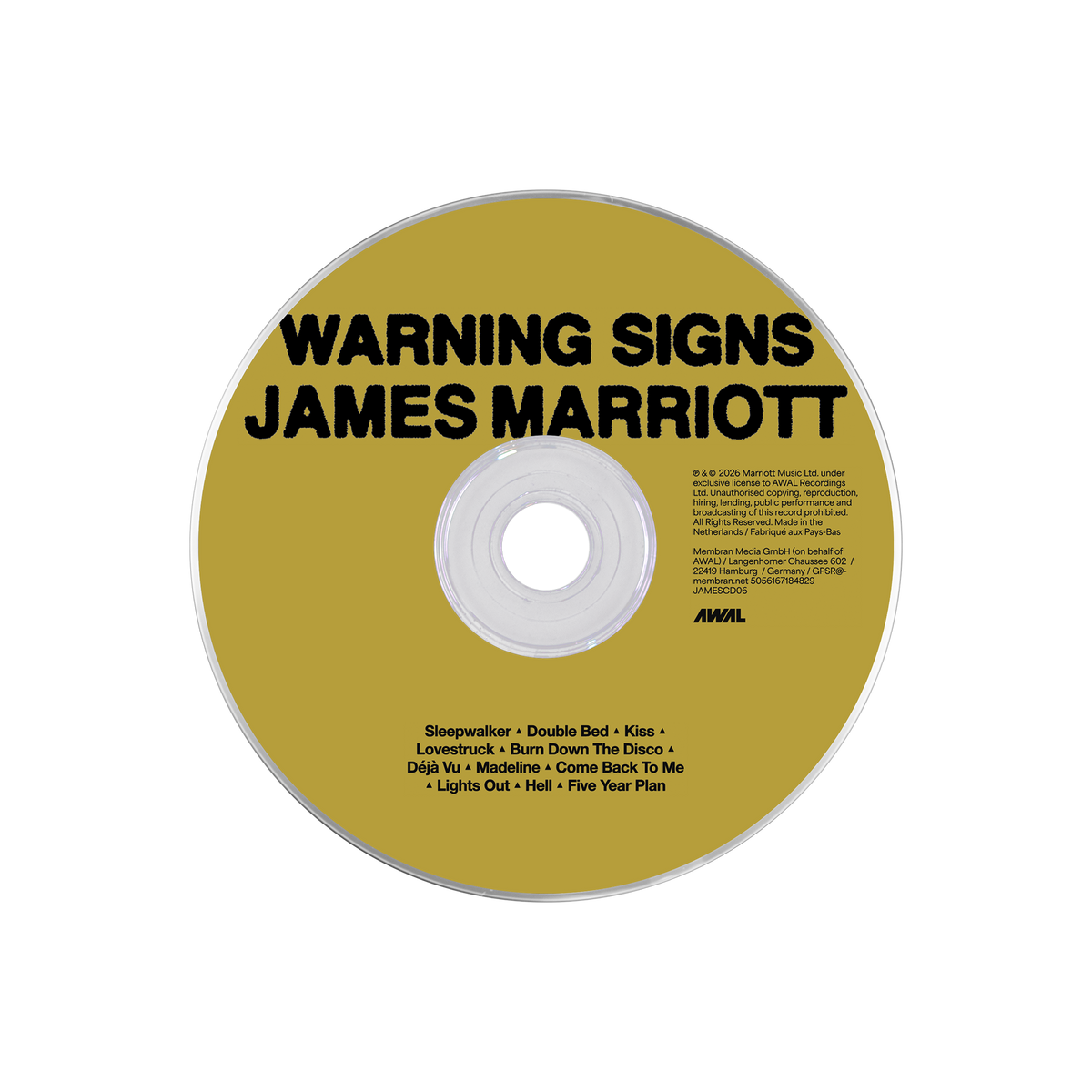 Warning Signs | Standard CD