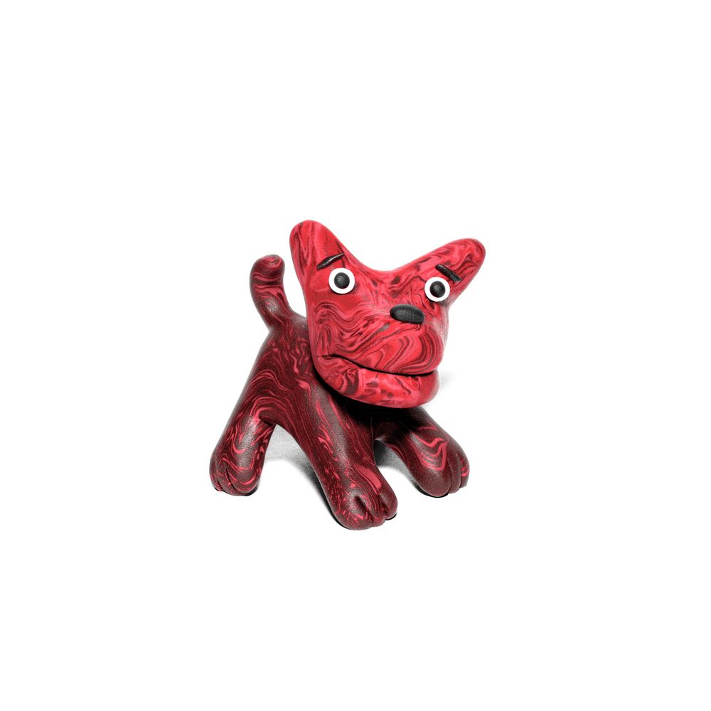Don't Tell The Dog Digital Deluxe Cover with red dog