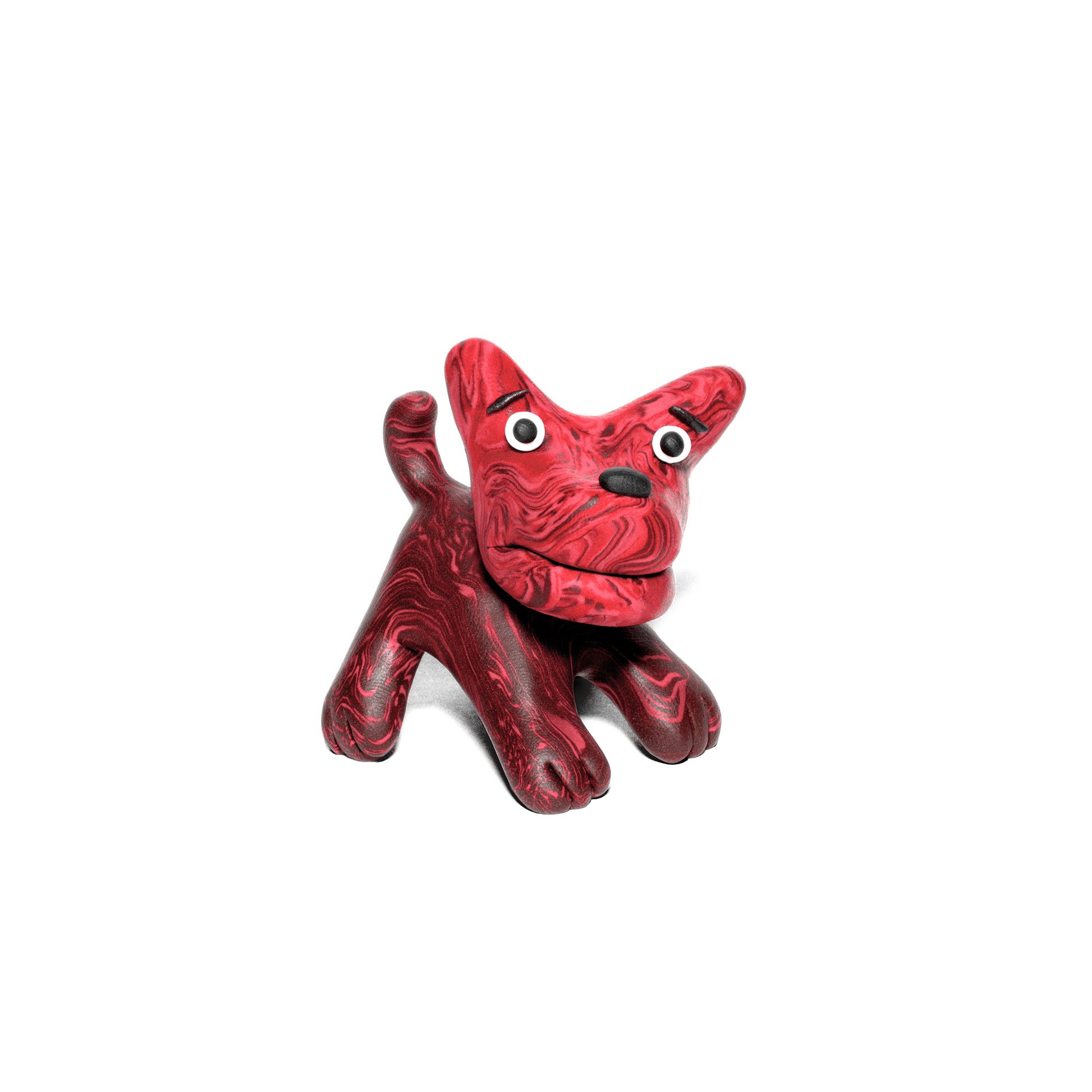 Don't Tell The Dog Digital Deluxe Cover with red dog